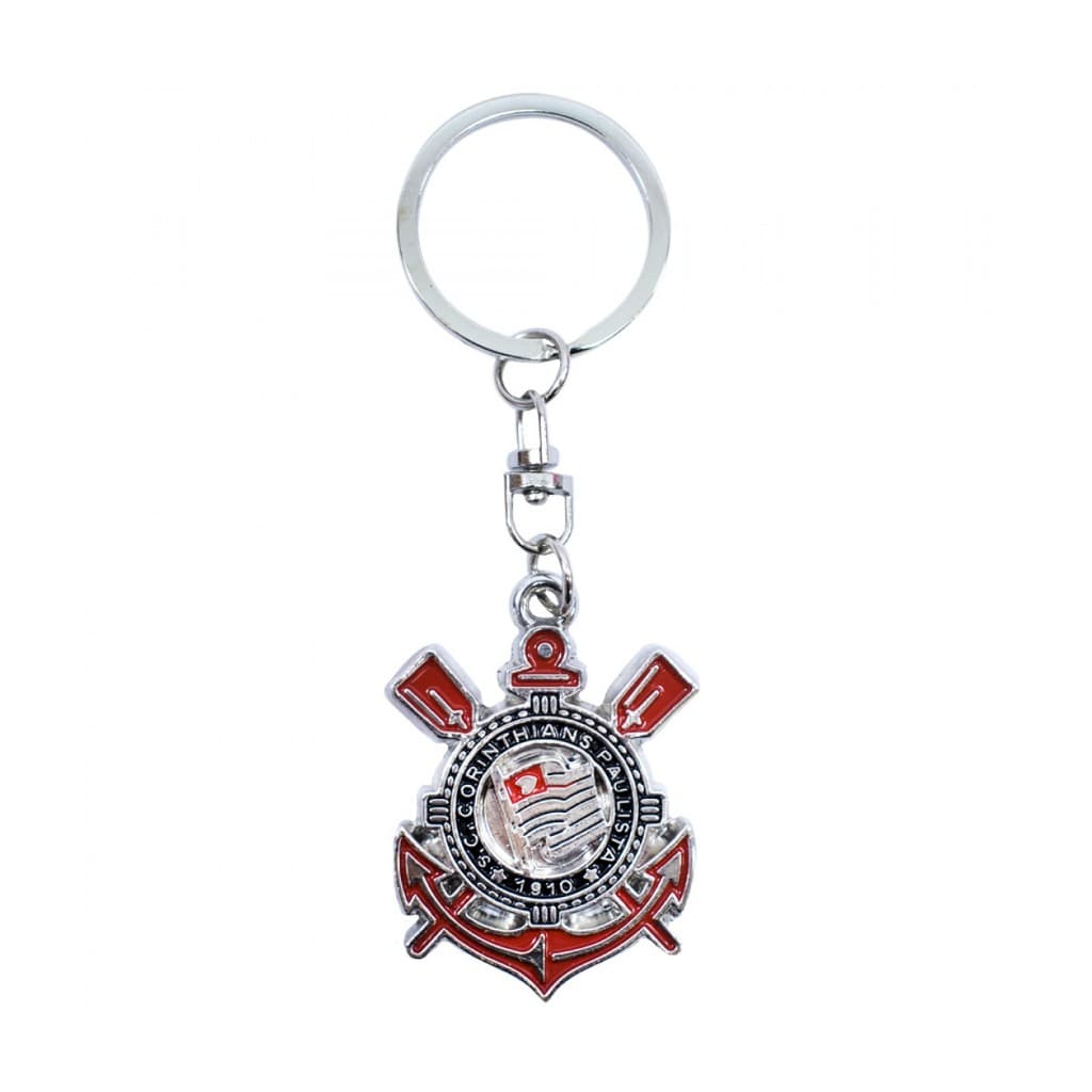 Chaveiro Metal Brasão - Corinthians