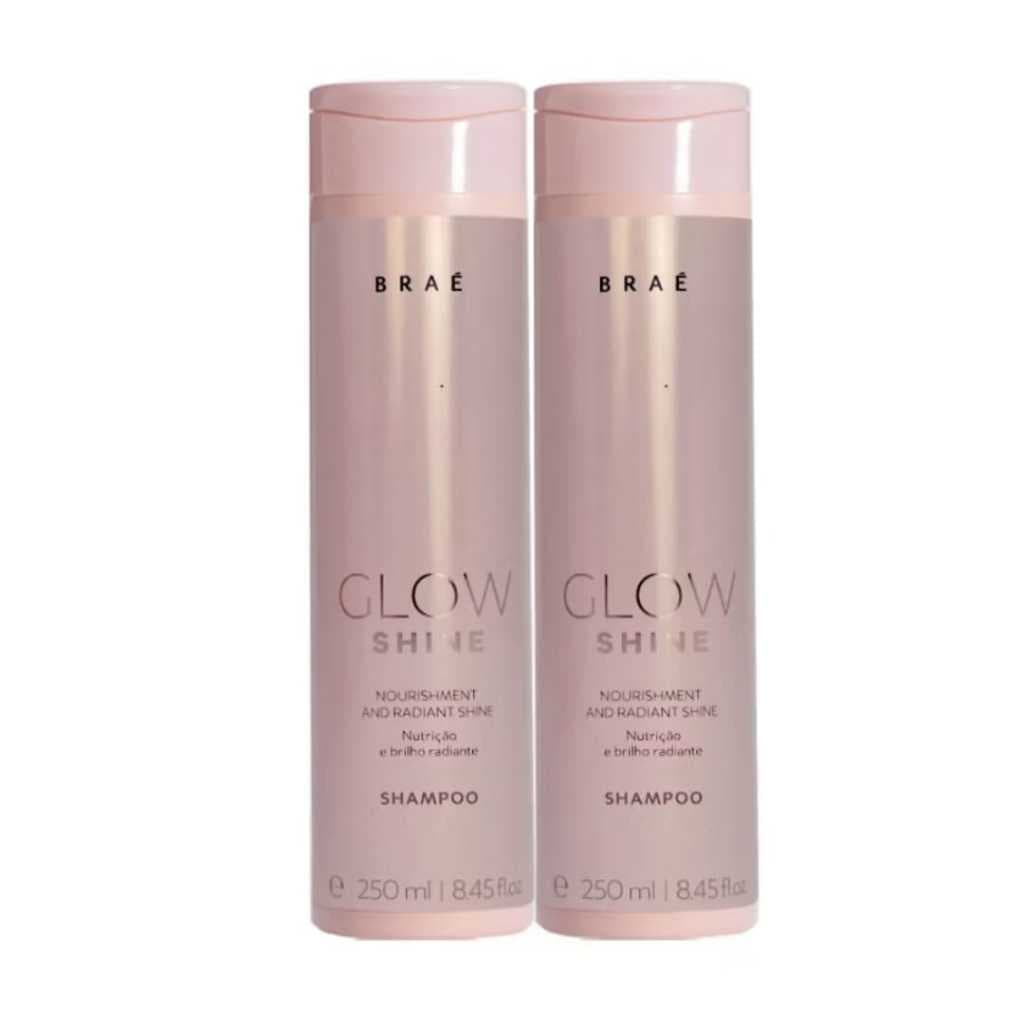 Kit Braé Glow Shine Duo Shampoo E Condicionador - 2x250ml