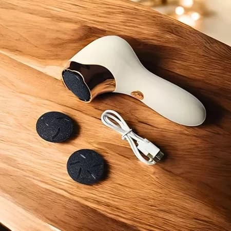 Esfoliador lixador removedor lixa lixador elimina os calos Elétrico Para Pés Portátil