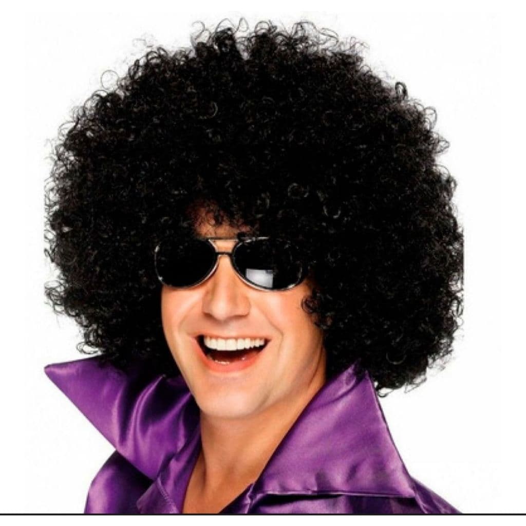 Peruca Black Power Preta Festa Fantasia Cosplay