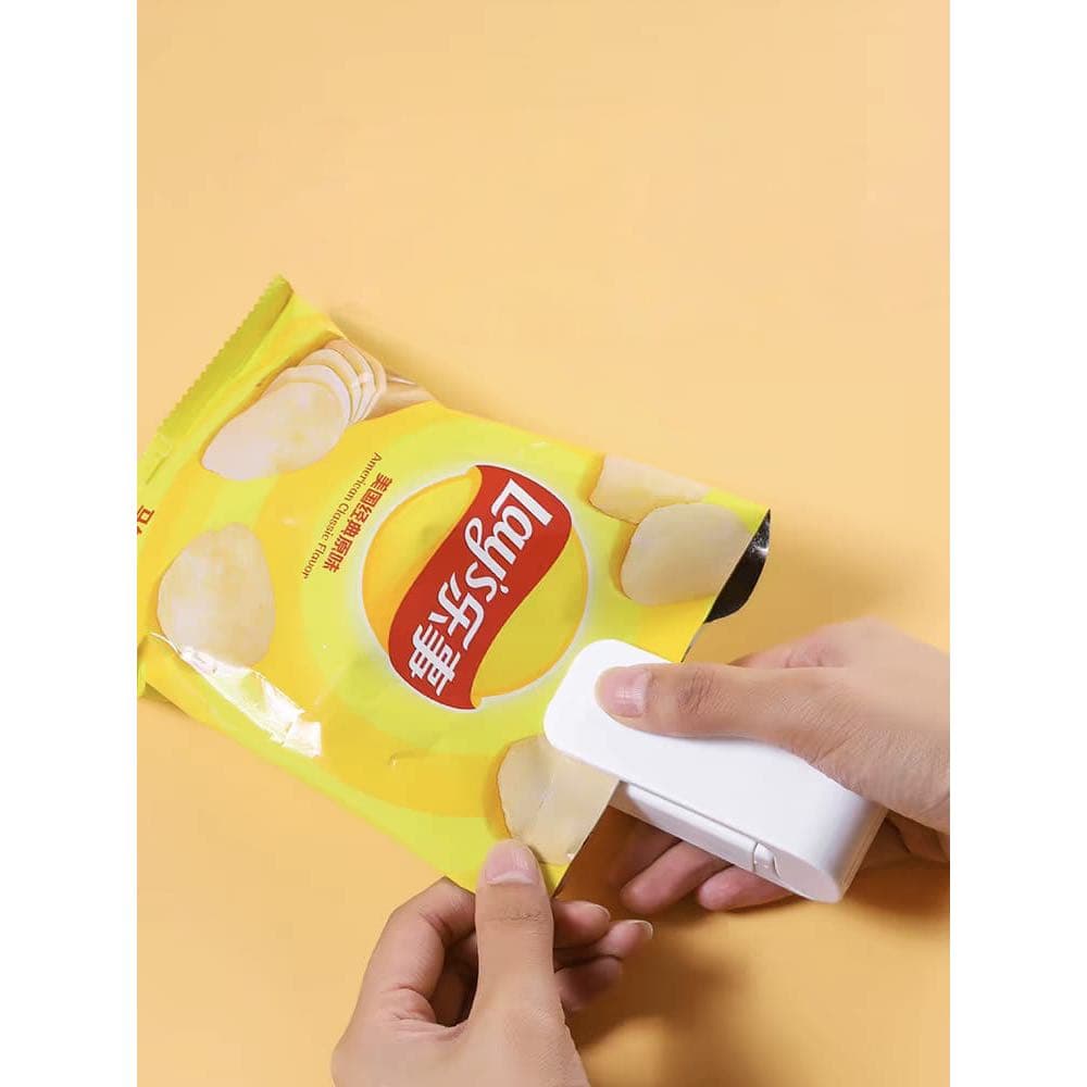 Mini Seladora Manual 1/2peças a Quente, Seladora a Vácuo Portátil para Sacos Plásticos