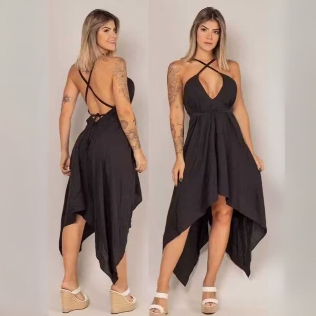Vestido Feminino Envelope Alcinha Soltinho - Versátil, Leve e Incrivelmente social