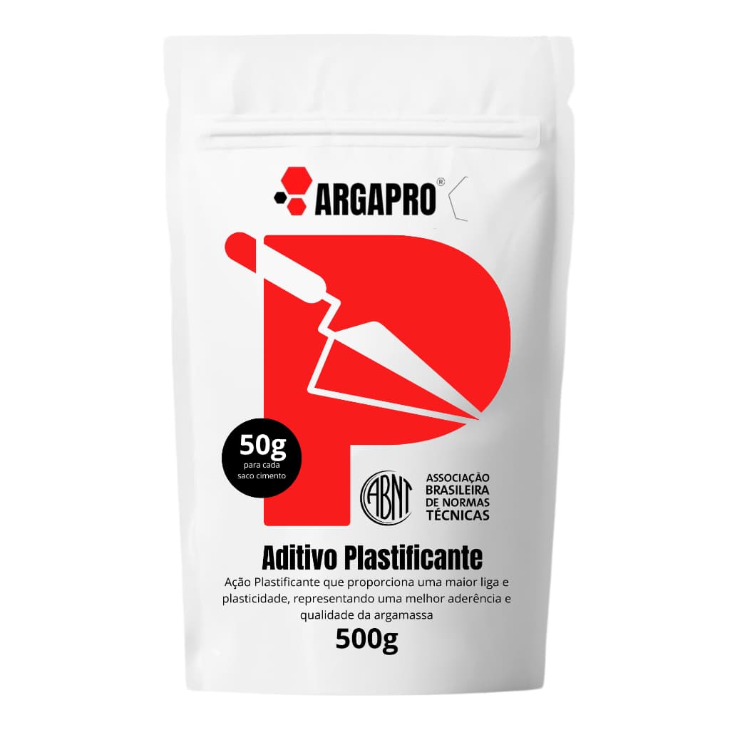 Superplastificante Em Pó Redutor água P/concreto argapro 500g
