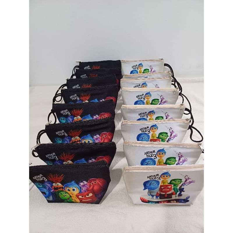 KIT NECESSAIRE LEMBRANÇINHAS PERSONALIZADAS COM 20 UNIDADES PARA BRINDES ,FESTAS ,EVENTO ETC