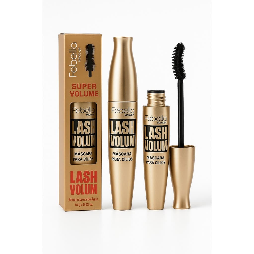 Mascara de Cílios Super Volume rímel a Prova d'água- Para um olho marcante na sua maquiagem.