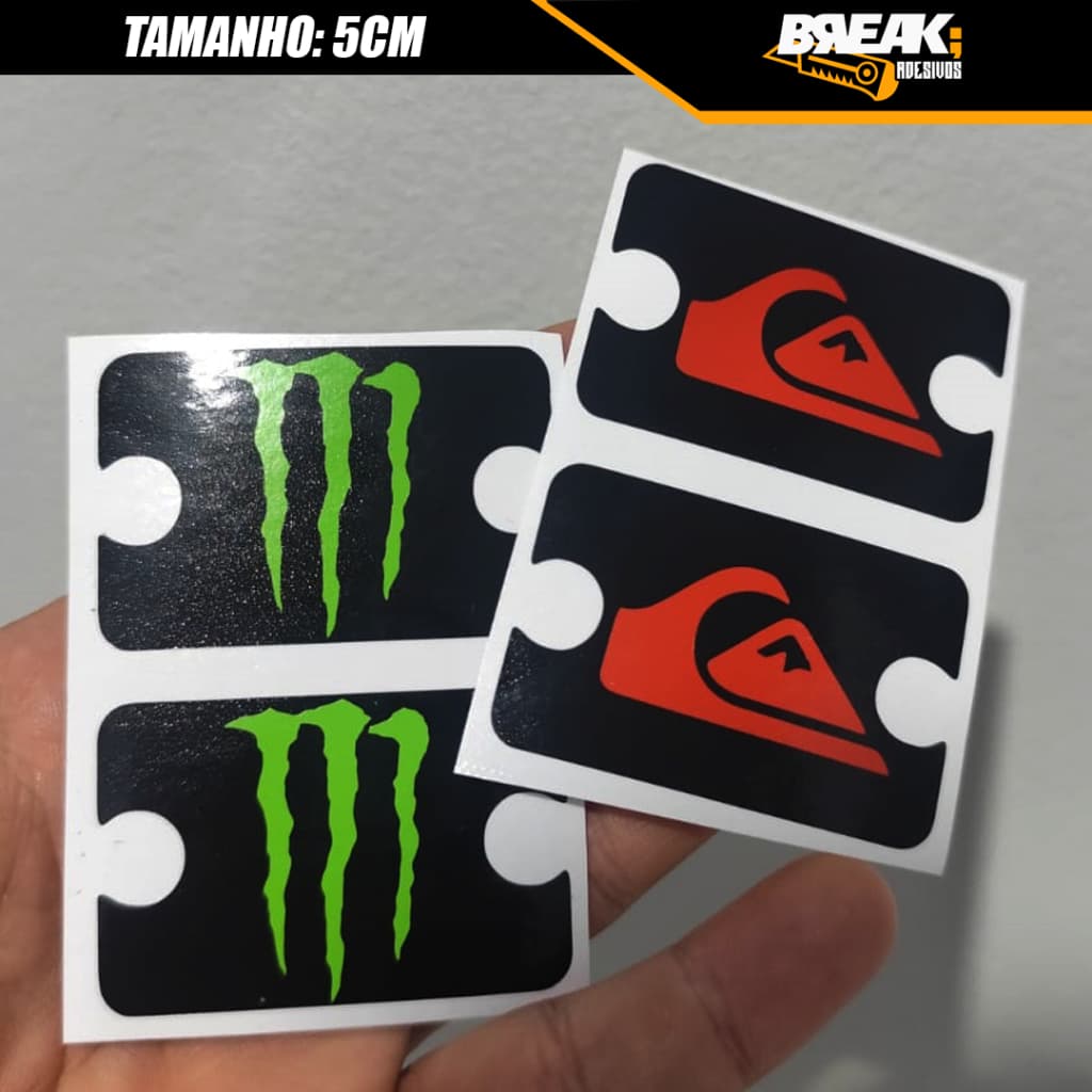 Adesivo Burrinho de Freio para Freio a Disco - Fan/Titan/Factor/Honda/Yamaha