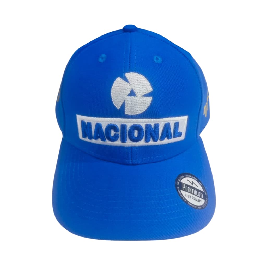 Boné Senna Formula 1 Nacional Premium Alta Qualidade Retro