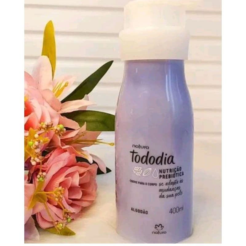 Creme Desodorante Hidratante Natura Todo Dia Algodão 400ml.