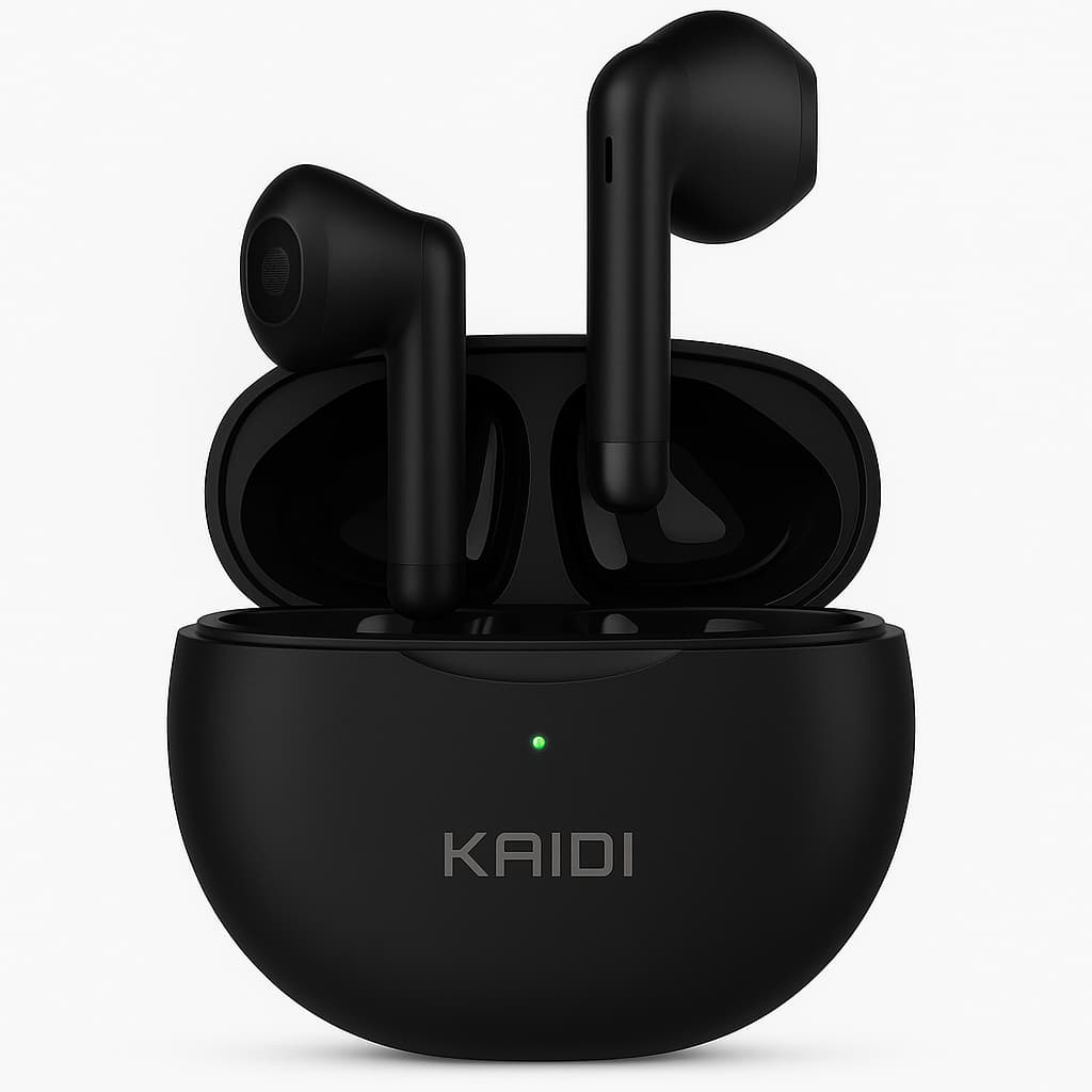 Fone de ouvido sem fio bluetooth 5.4 TWS kaidi KD-770 IPX4 prova agua