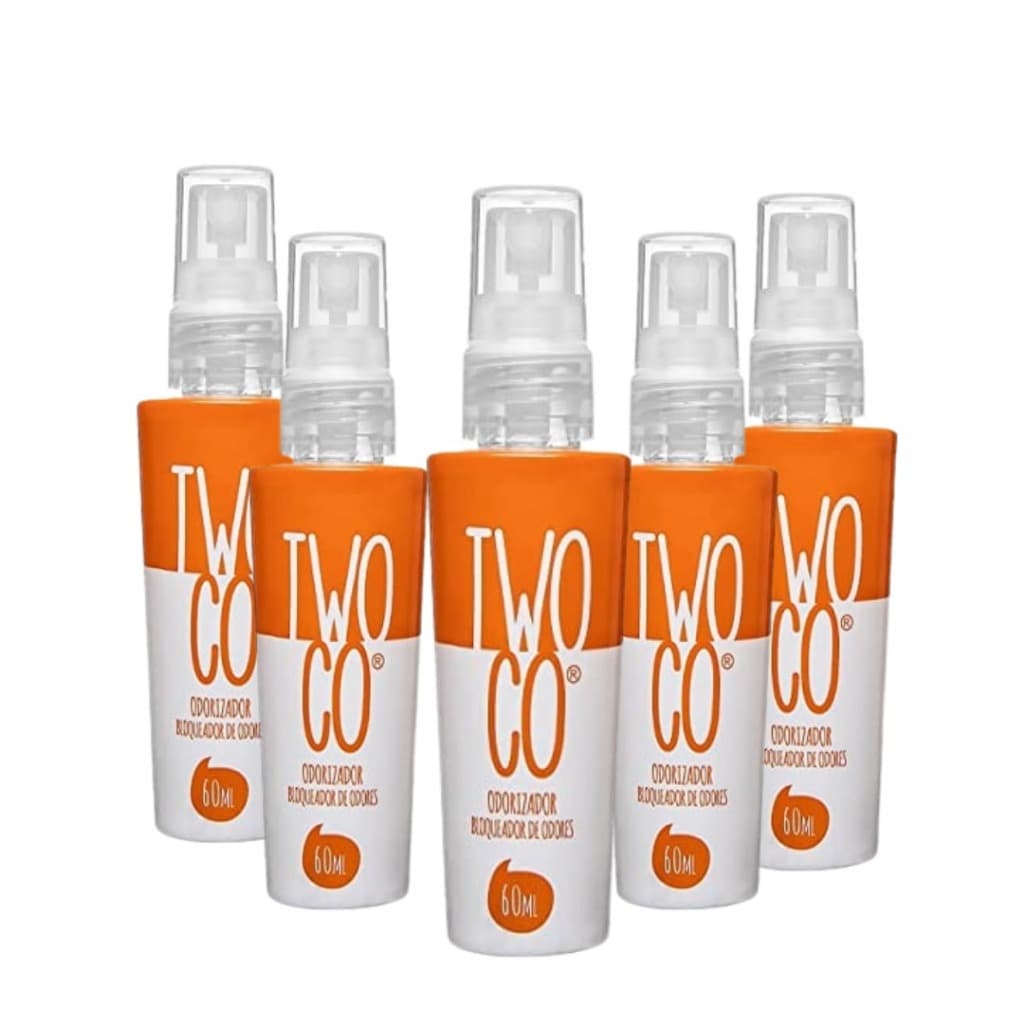 Bloqueador de odores Twoco 60ml cada - kit c/5 undades
