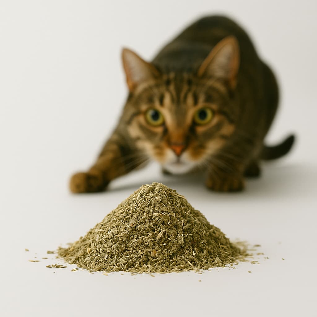 Catnip 100% Orgânico p/ Gatos | Erva do Gatto Natural e Desidratada – 2g, 10g e 20g