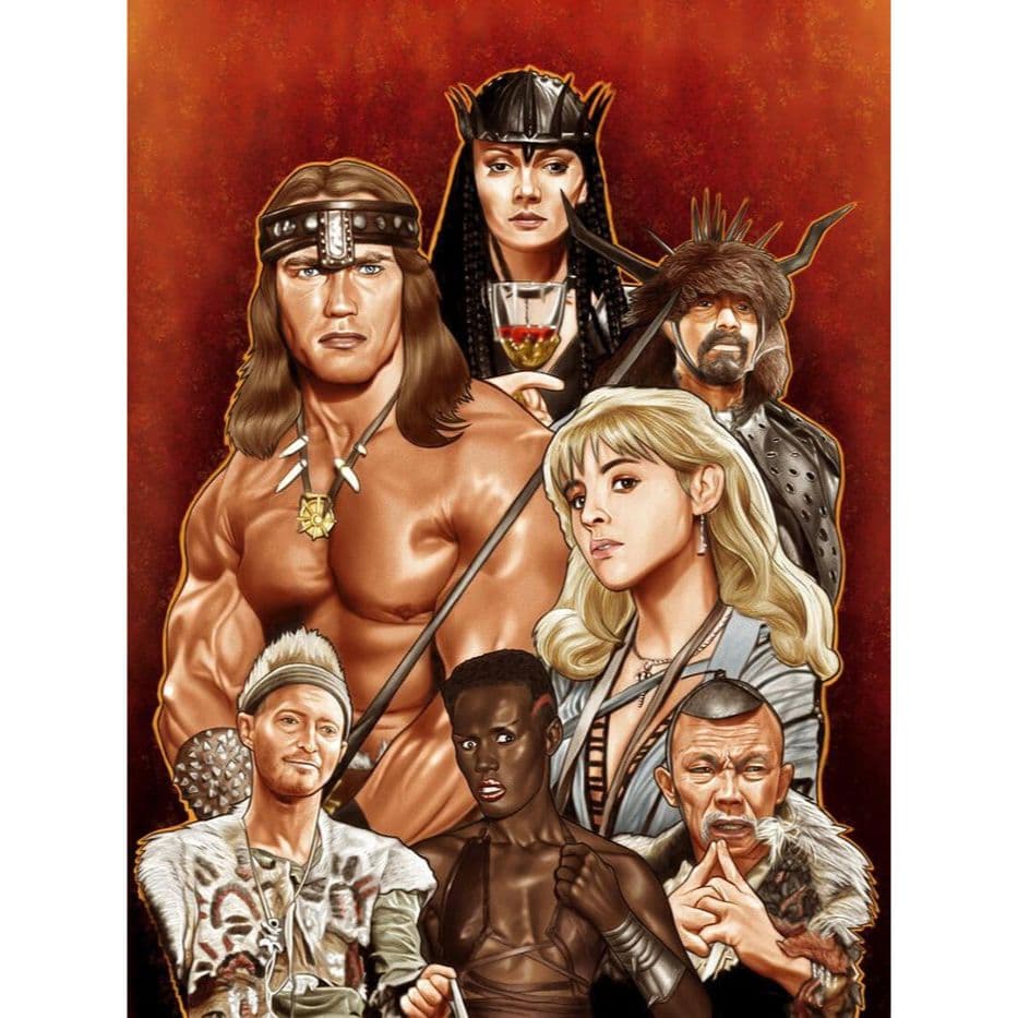 FOTO POSTER VINTAGE CONAN