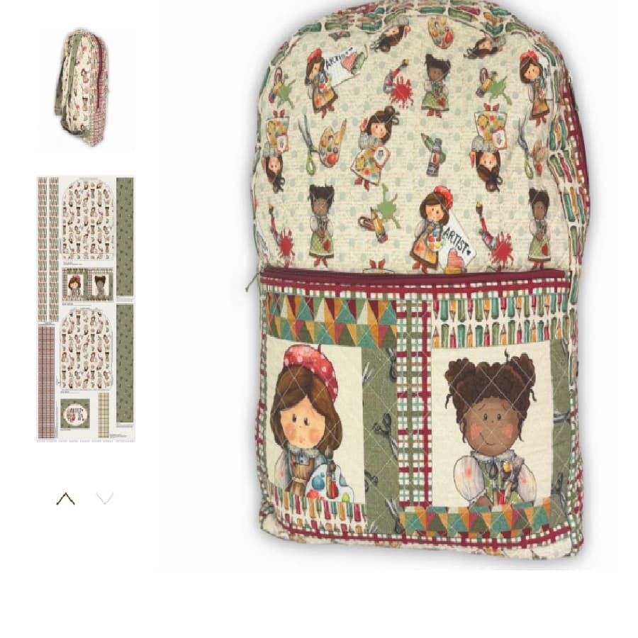 Kit Mochila minhas artes - Faça você mesmo