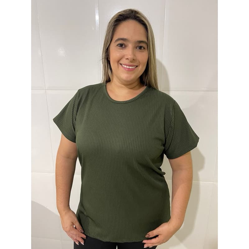 Baby look canelada feminina plus size 2023