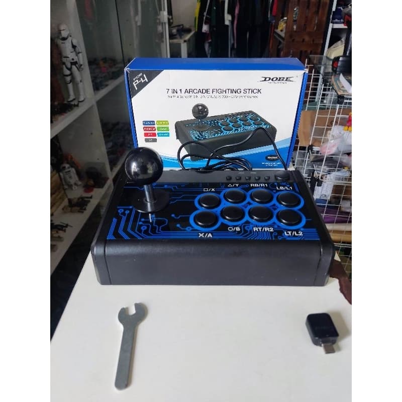 Controle arcade Power stick Para Celular , PC ,