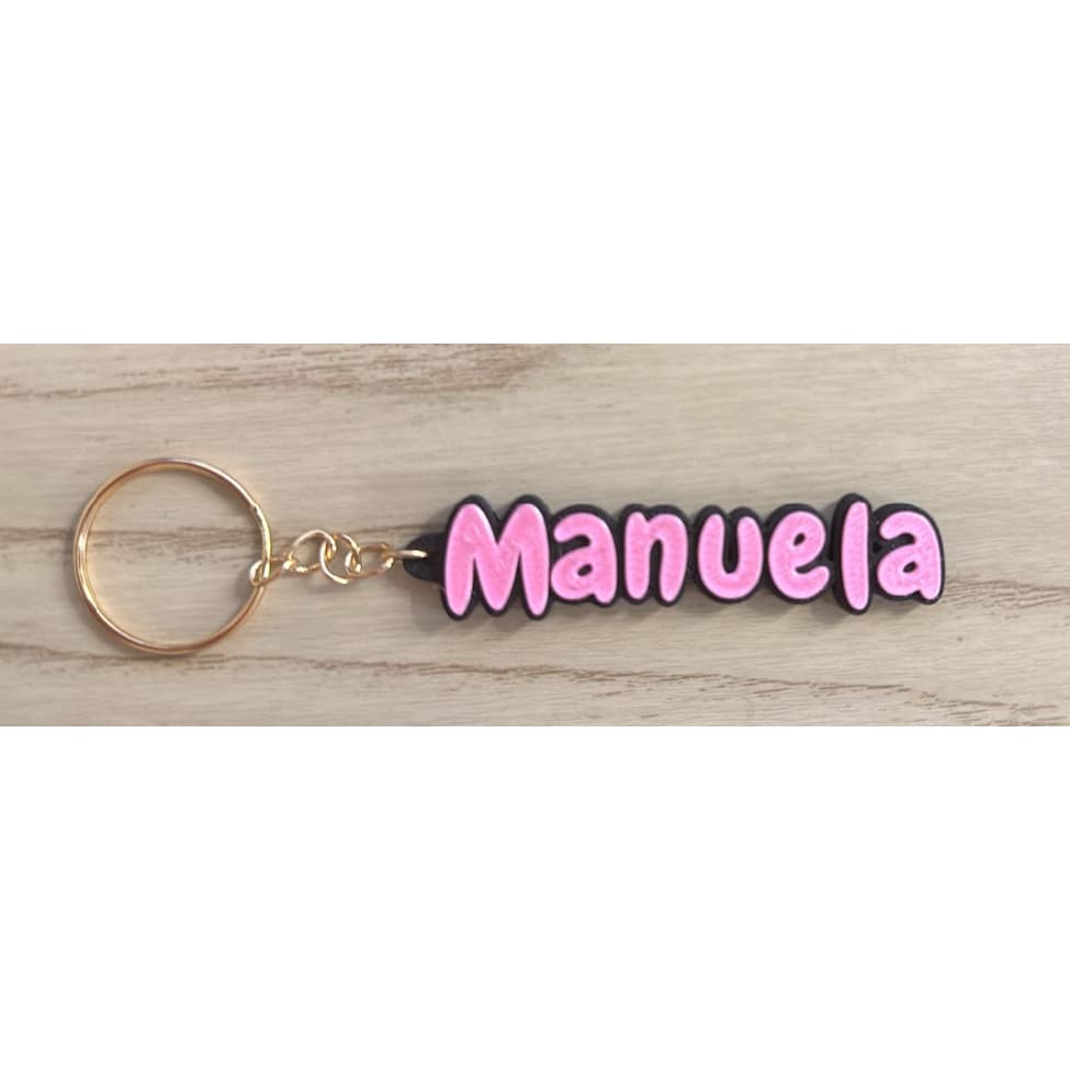 Chaveiro 3D Personalizado com nome