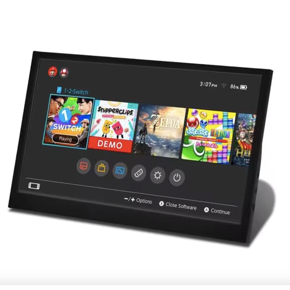 2025 Monitor Portátil de 11.6 Polegadas, Tela LCD 1366x768, Monitor Jogos tft PC, PS4, Xbox360, HDMI