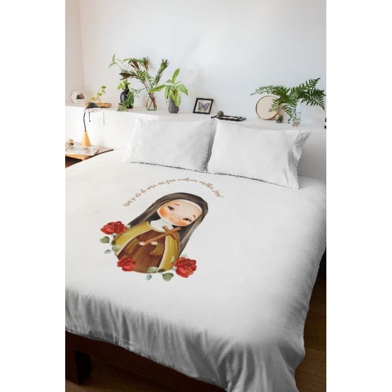 Manta Personalizada Santa Terezinha das Rosas