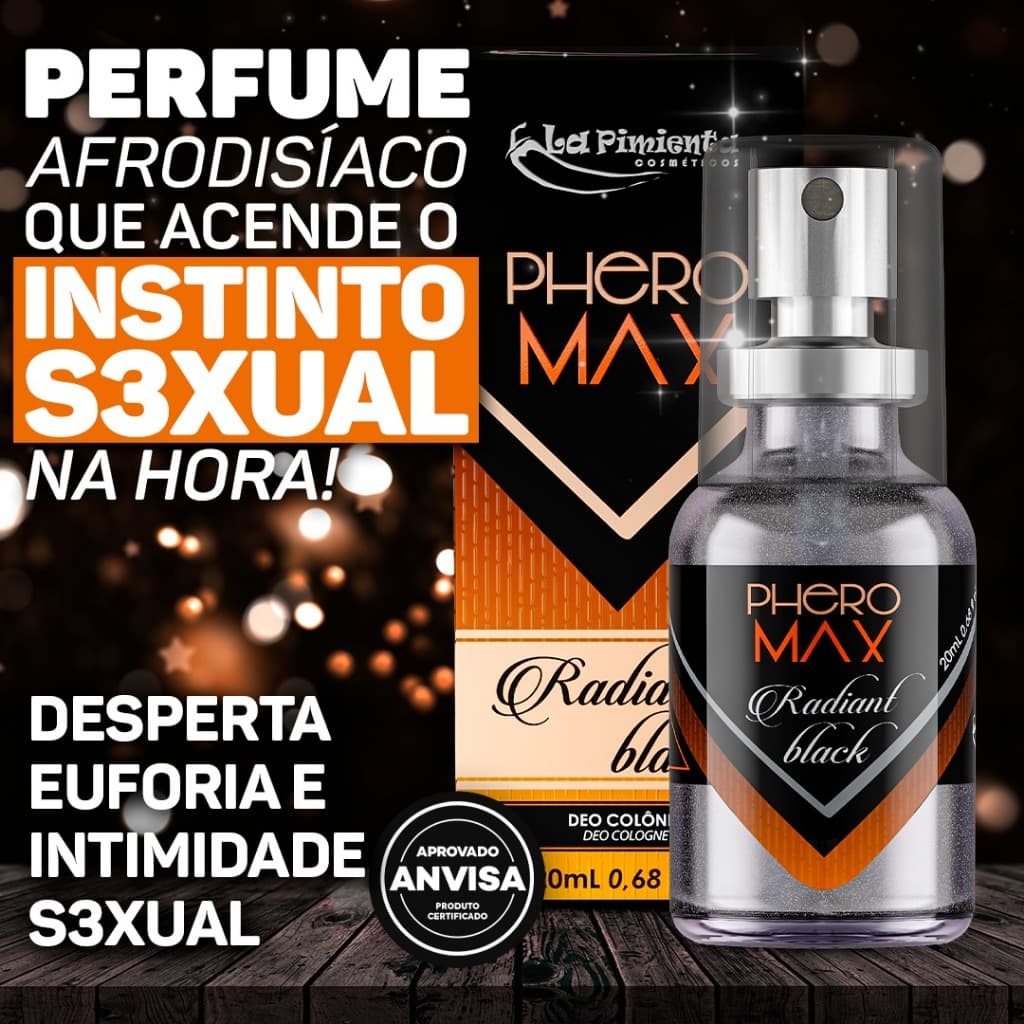 PERFUME AFRODISÍACO QUE ACENDE O INSTINTO SEXUAL NA HORA