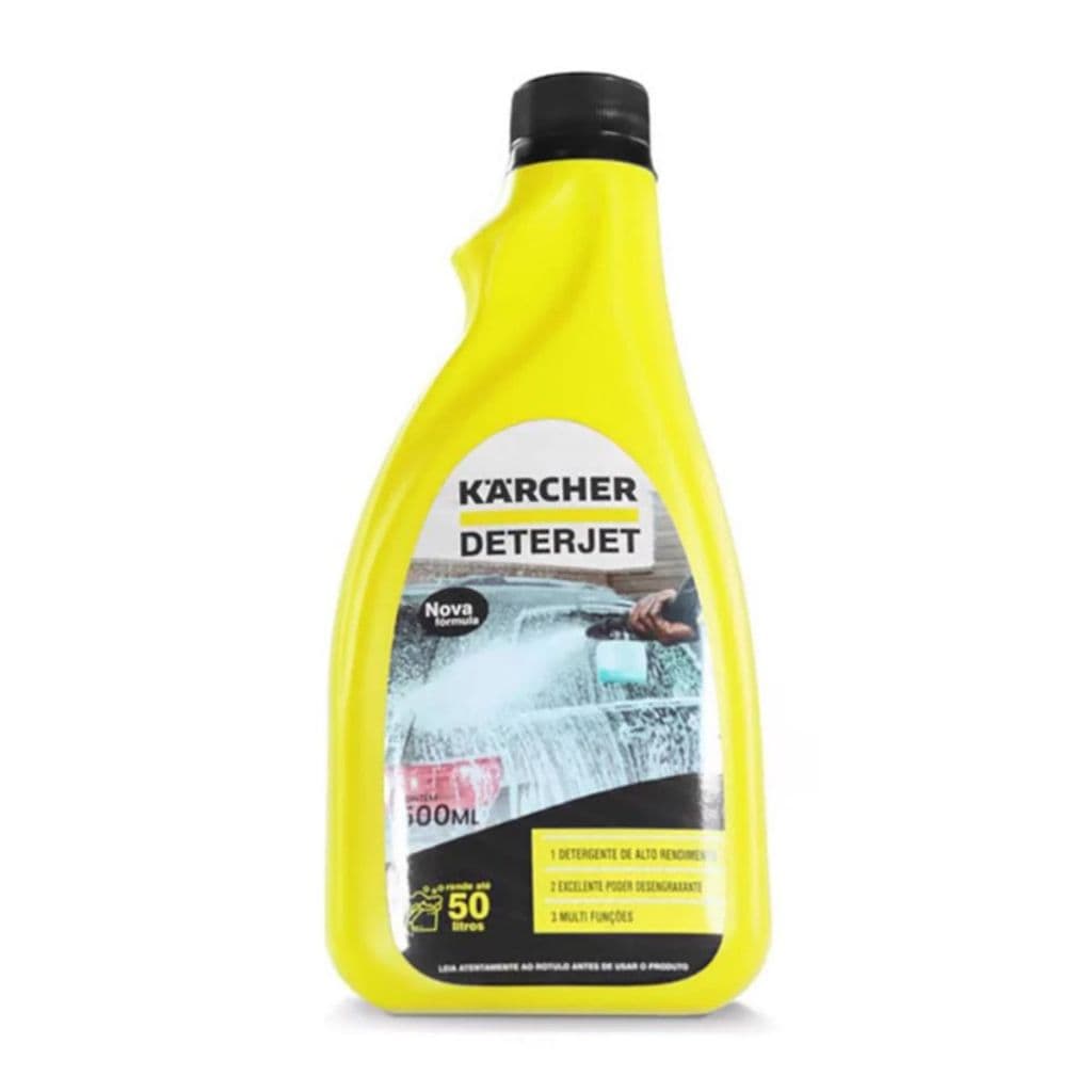 Deterjet 500ml Karcher Detergente Gel Uso Geral Concentrado Desengraxante Industrial Residencial