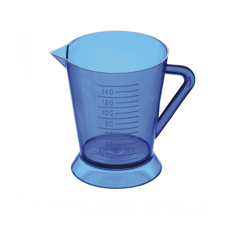 Caneca medidor graduado 150ml - Marcação 10ml - Escolher cor