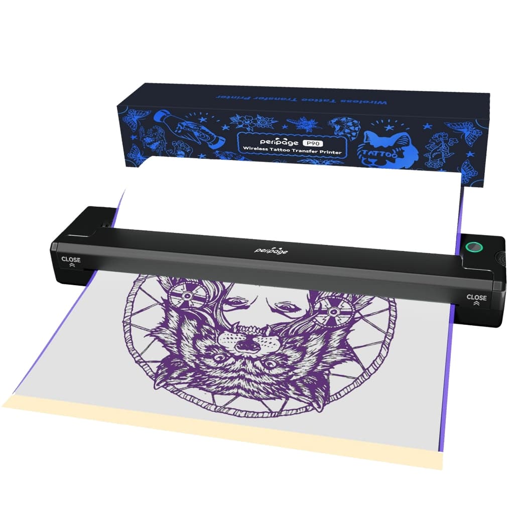 Impresora para Decalque de Tattoo Peripage P90 300dpi A MELHOR