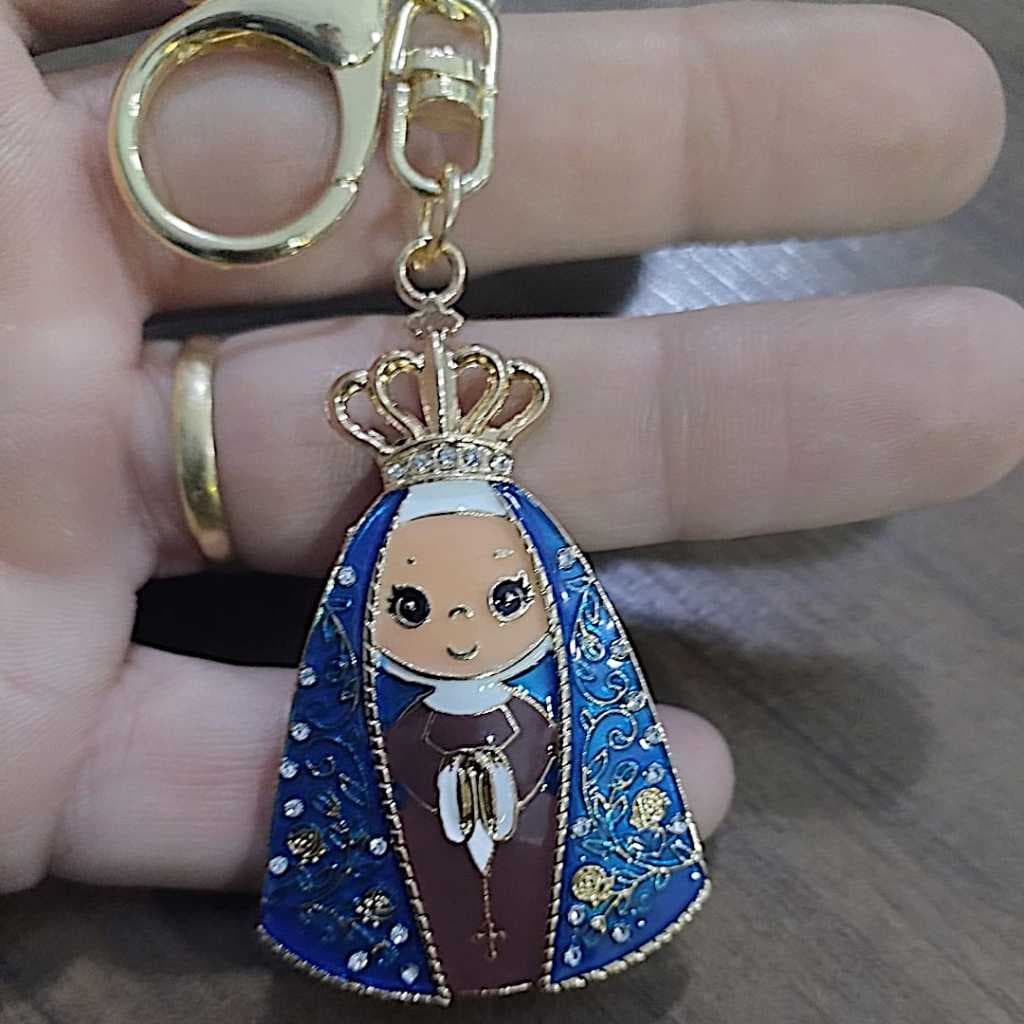 Chaveiro Nossa Senhora Aparecida Metal