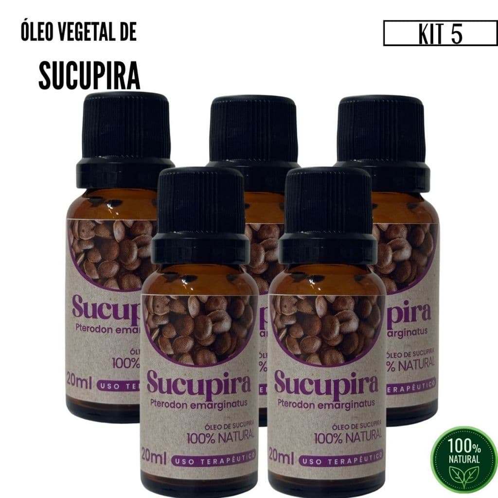 Oleo Vegetal de Sucupira 100% natural 20 ml Biosencia