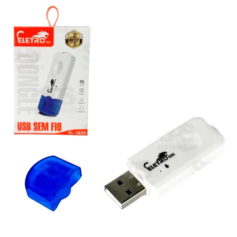 Pendrive Compativel com Carro Eletromex EL-1830 - Dragão