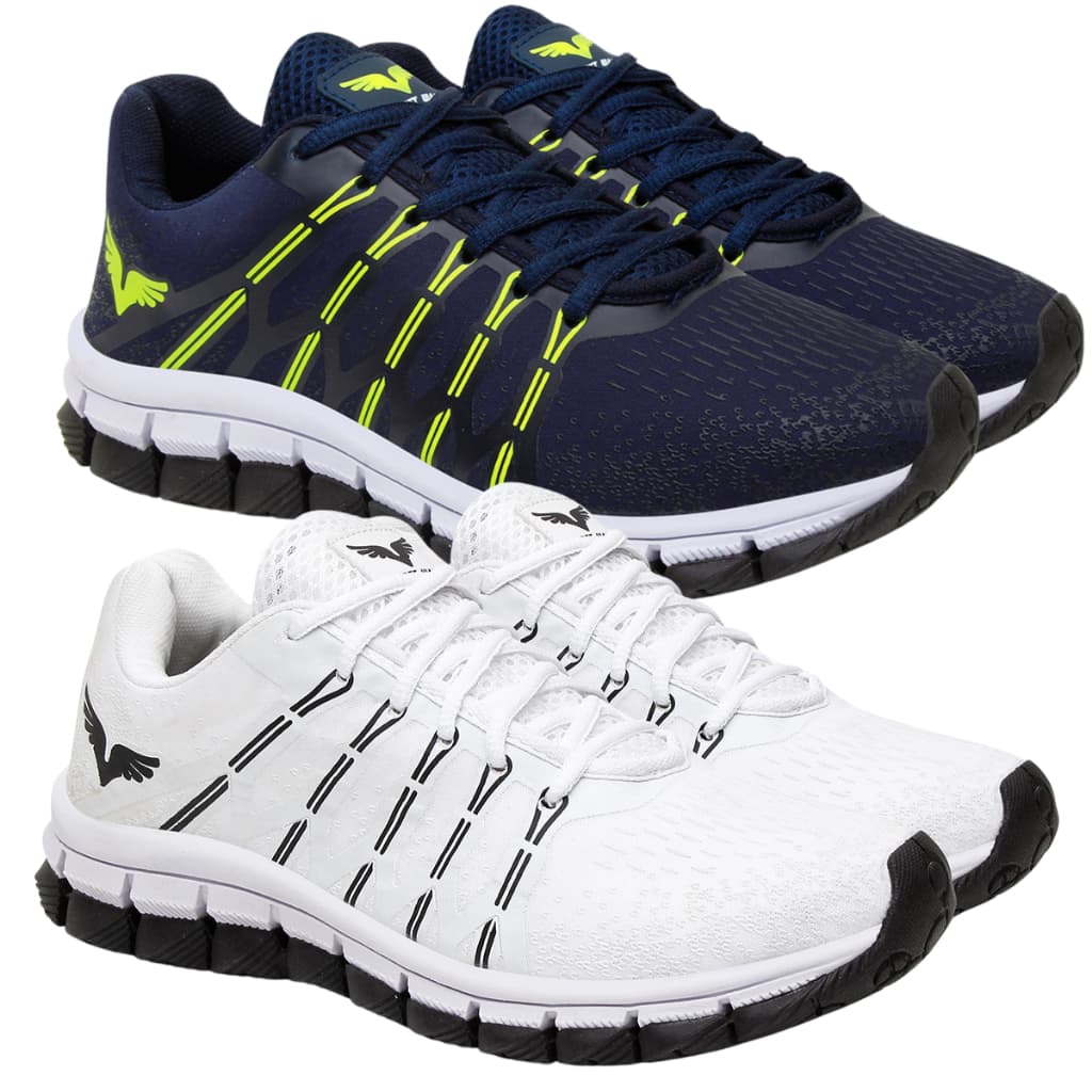 Kit 2 Pares Tênis Esportivo Masculino Fitness Corrida e Caminhada Confortavel Envio Imediato