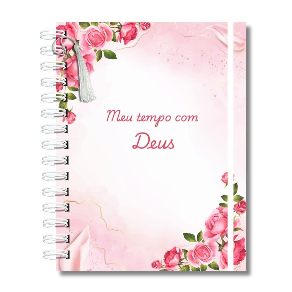 Caderno Planner Devocional Orações Pedidos Reflexões Fé Deus Presentes para Mulheres