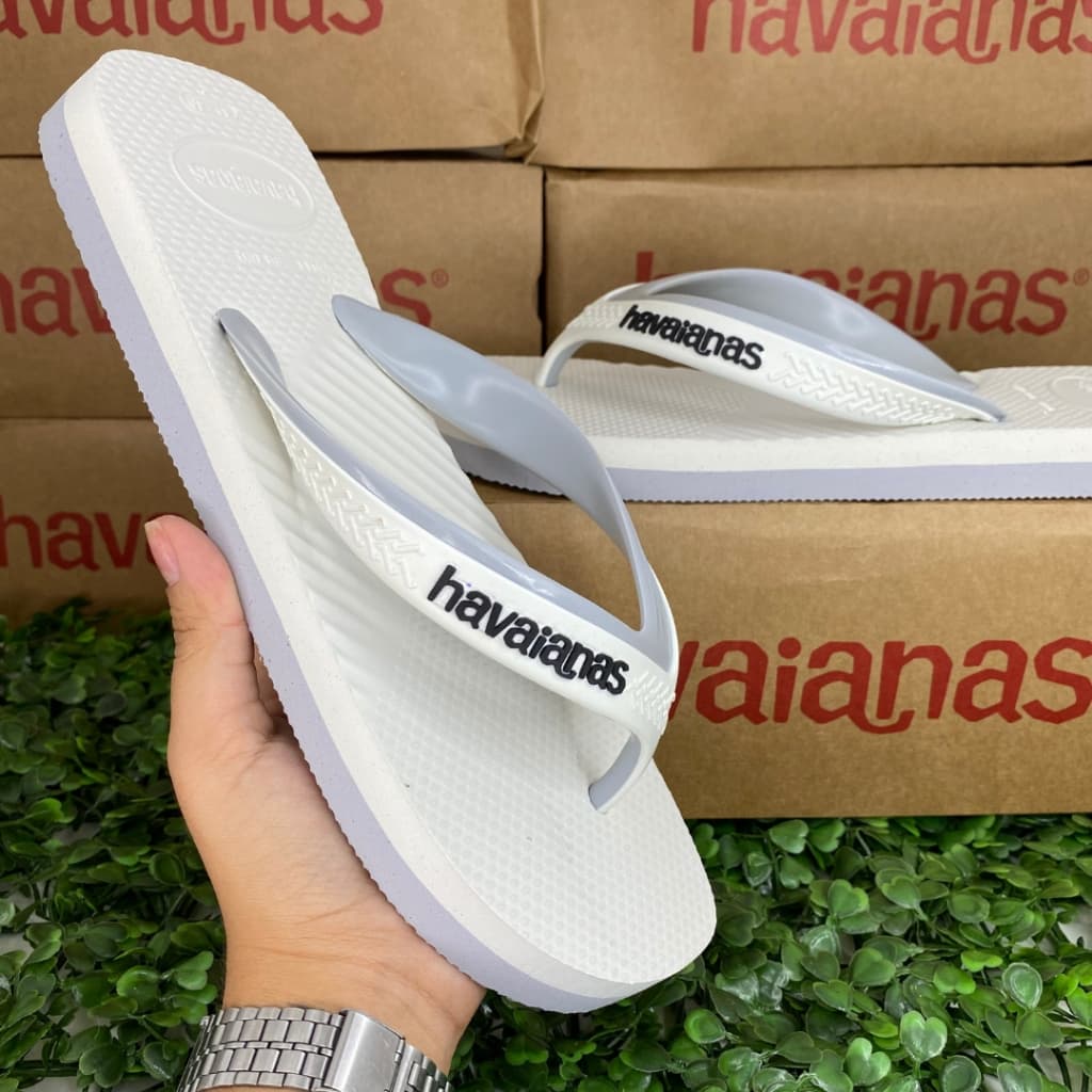 Havaianas Branco Gelo Dual FC – Masculino, Estiloso, Robusto e 100% Original