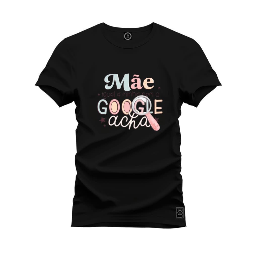 Camiseta de Algodão Dia das Maes