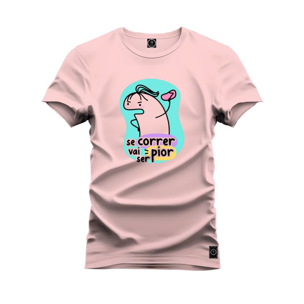 Camiseta de Algodao - Dias das Maes Flork Meme