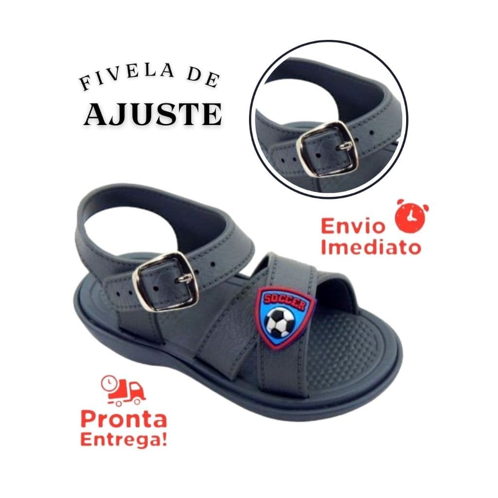 Sandalia BABY FOOT Chinelo Menino Confortavel Masculino