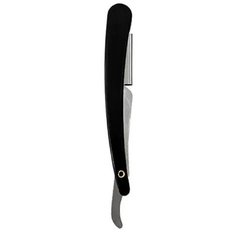 Navalhete Para Barbeiro Preto Inox