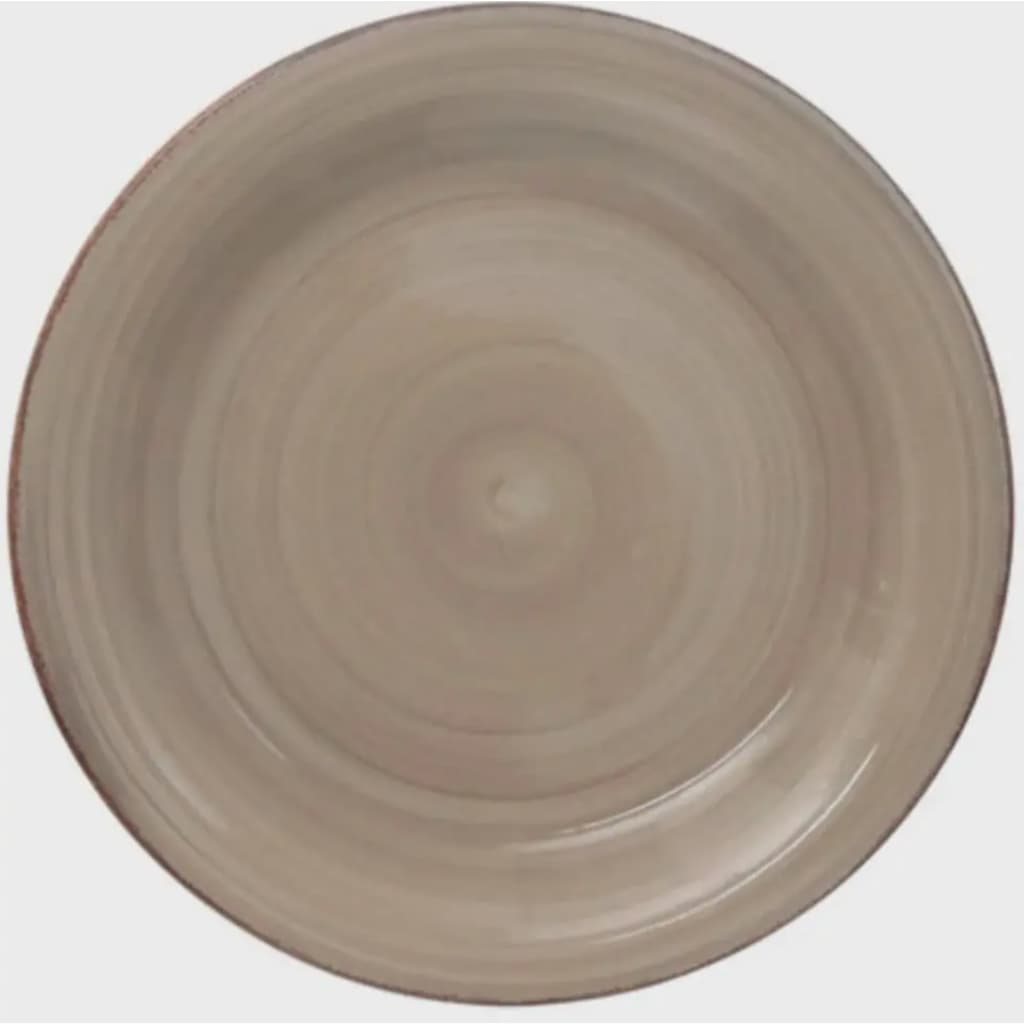 PRATO PARA SOBREMESA DE CERAMICA SPHERE PRETO 19 CM - HAUSKRAFT