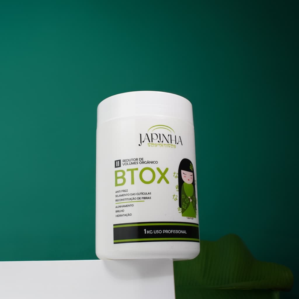 Japinha Btox Orgânico Vegano Profissional -Redução De Volume