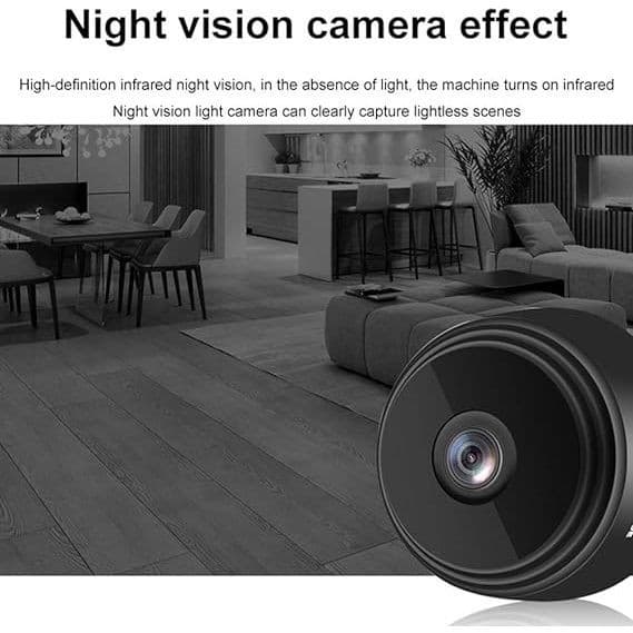 mini Câmeras A9 HD com visão noturna Wifi Câmera 1080P Vigilância