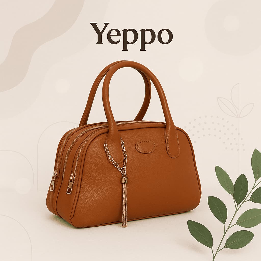 BOLSA FEMININA COM PINGENTE - 1111