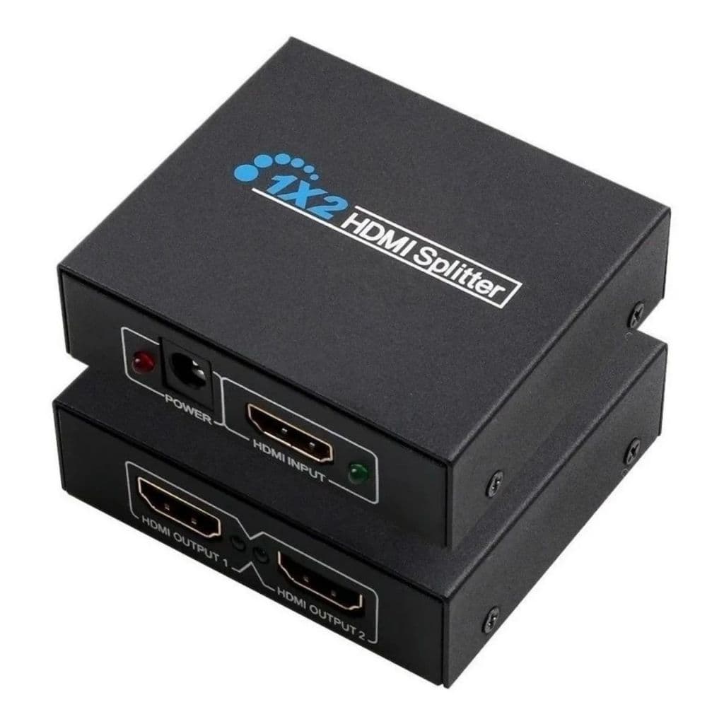 Splitter Distribuidor HDMI Divisor 1x2 ~ Áudio e Vídeo - 1080P 3D