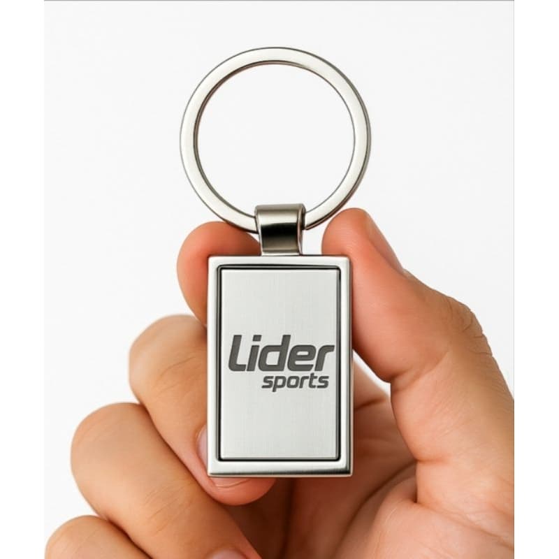 10/20/30/40 Chaveiro Personalizado Retangular Metal com nome ou logo Batizado Formatura evento feira