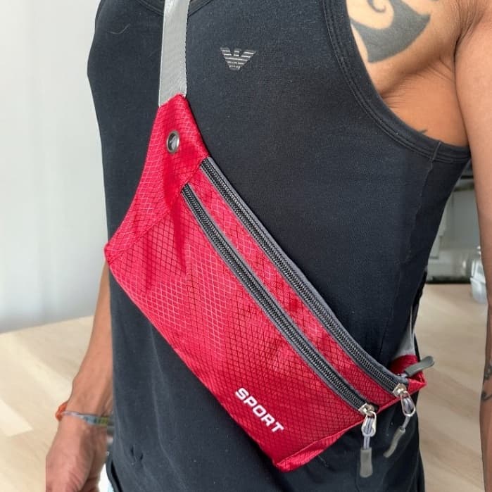 Pochete Sportt Impermeável Doleira Fitness Celular 7 Polegadas Corrida Academia Feminina Masculina