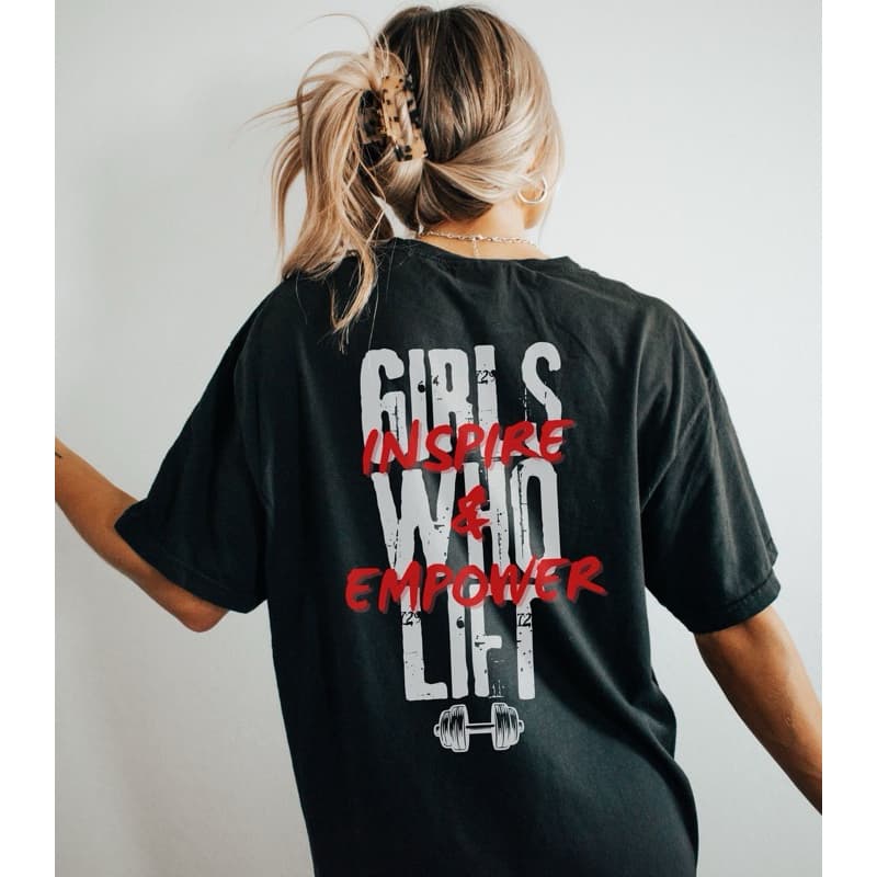 Camiseta Oversized Academia preta confortável