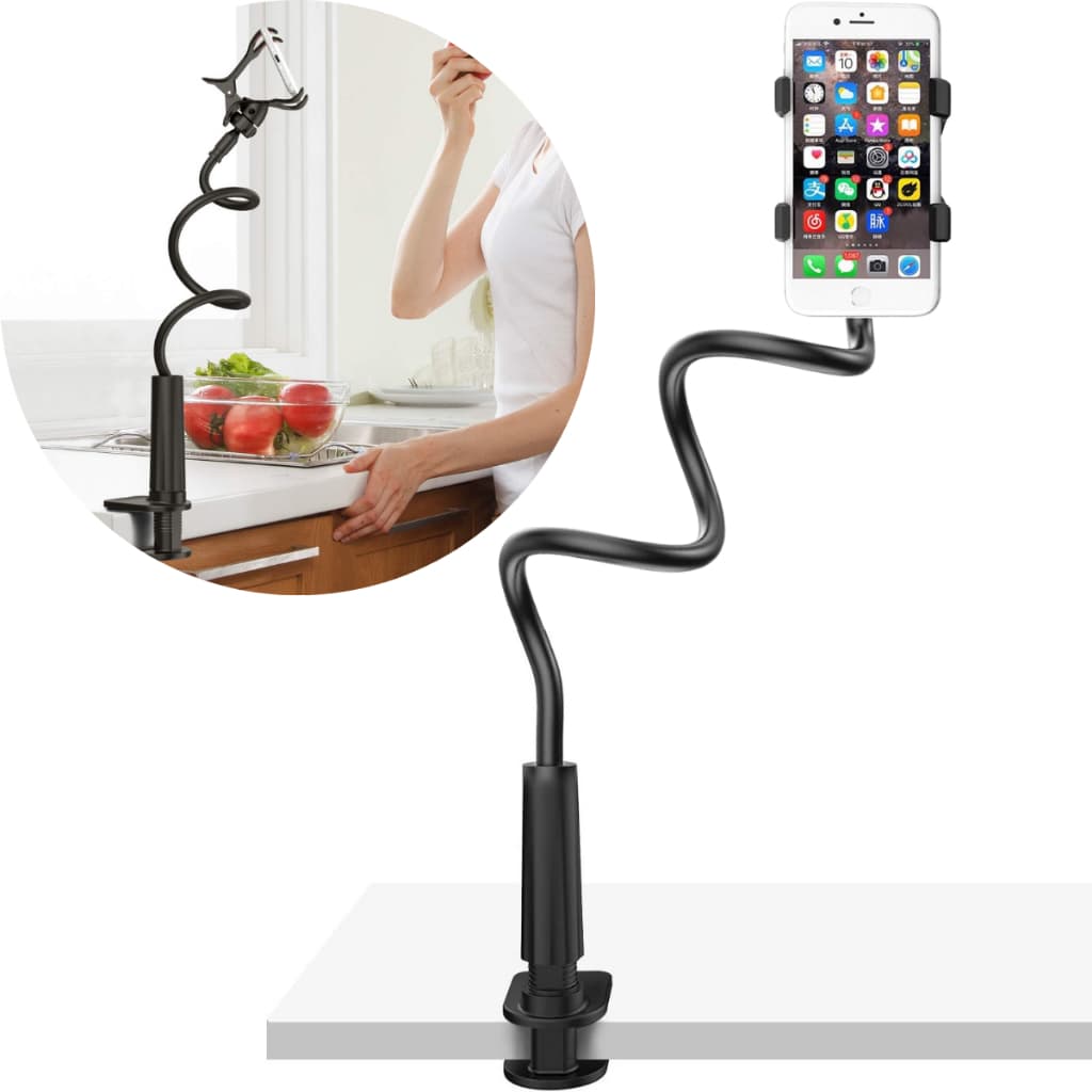 Suporte Confortável Estável Para Celular Longo Ajustável De 360 Graus Filmes Series