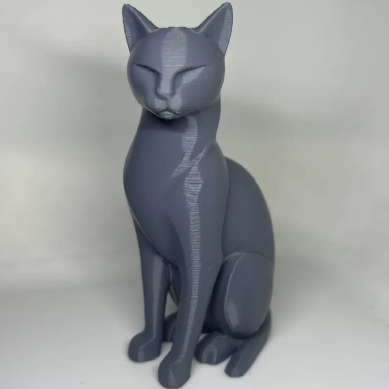Gato Escultura Decoração
