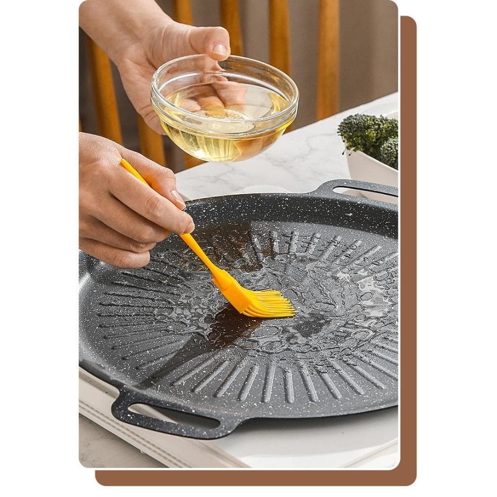 Chapa Grill Antiaderente para Churrasco Perfeito!  Alta Durabilidade, Não Gruda & Fácil de Limpar