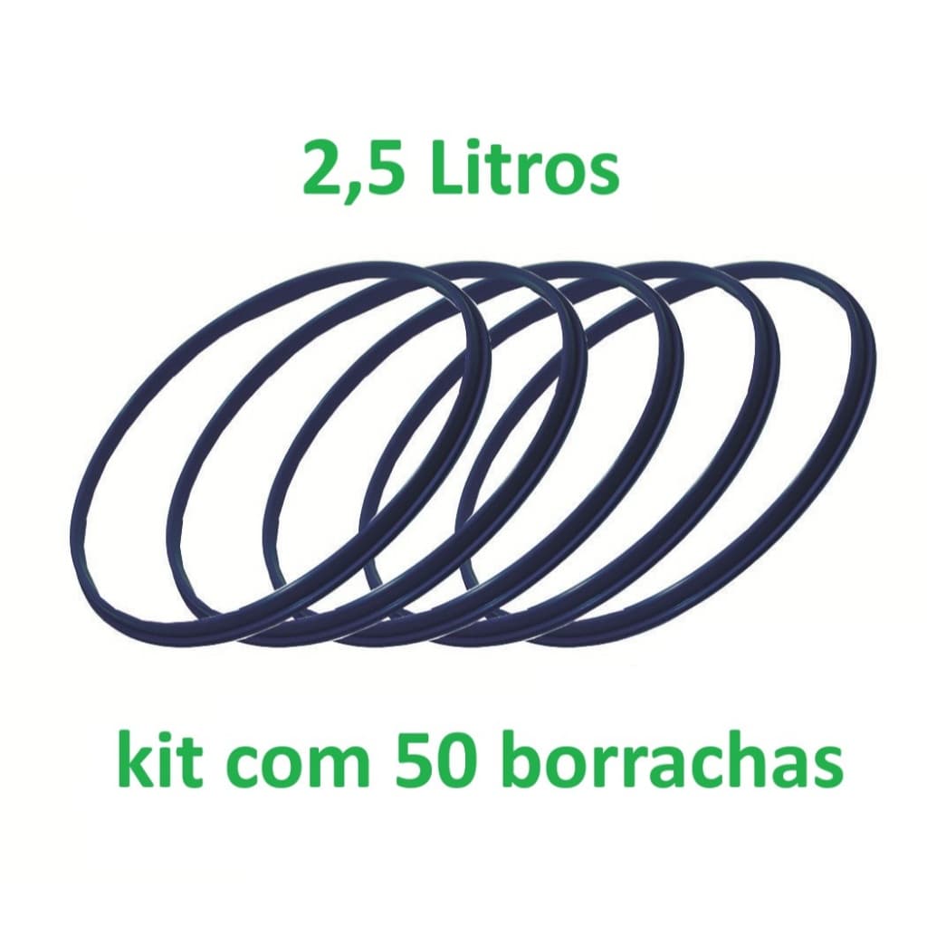 Borracha Panela Pressão 2,5 litros Silicone + grossa
