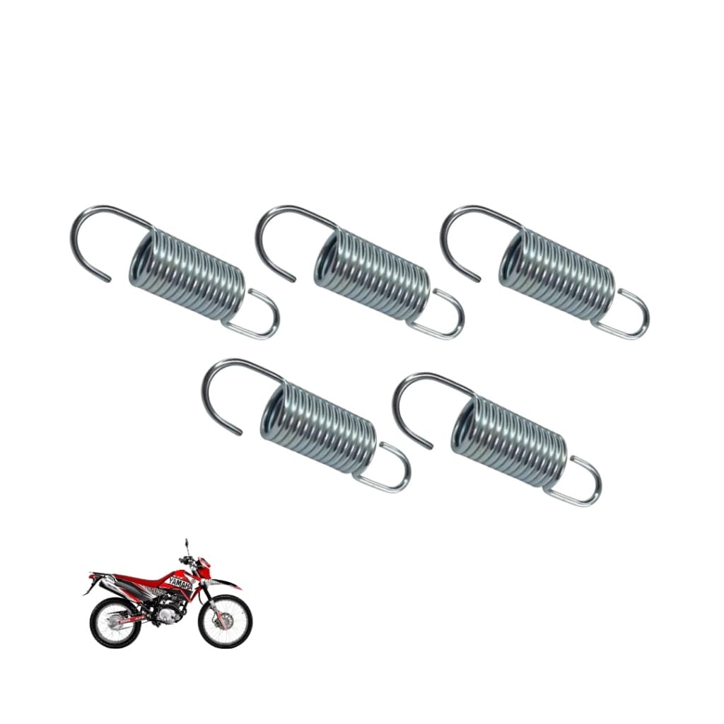 Kit 5 Mola Pedal De Freio Moto Xtz 125 Vortex