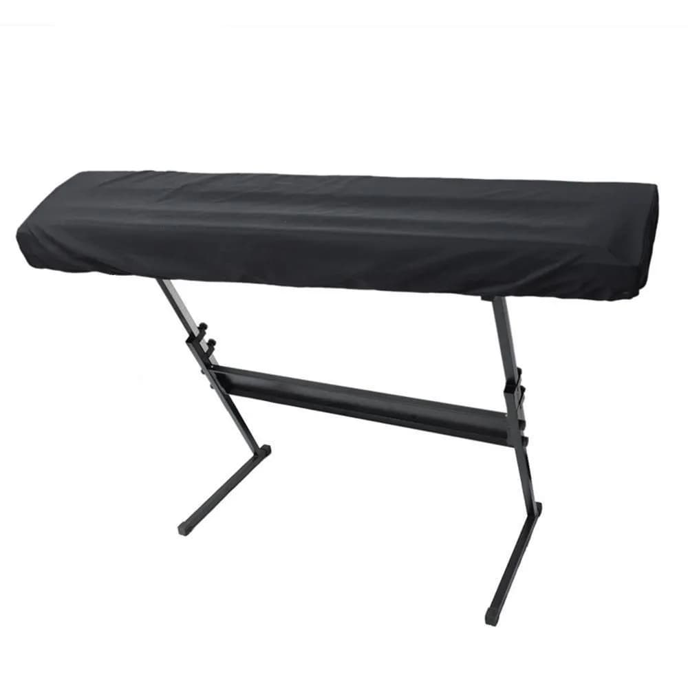 Capa para Teclado Piano P-115 Preto L133cm P29cm A17cm Impermeável